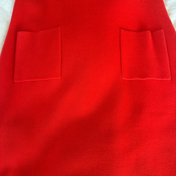 Zara Bold Red Knit Sweater - Picture 2 of 8